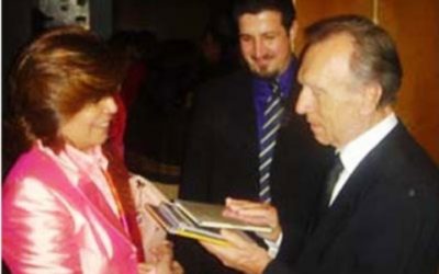 The President offered DVDs of the Association’s concerts to Maestro Claudio Abbado – Cuba.