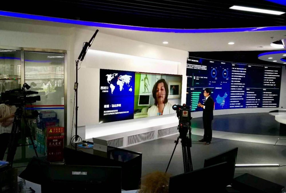 interview with Guizhou TV on Green Economy