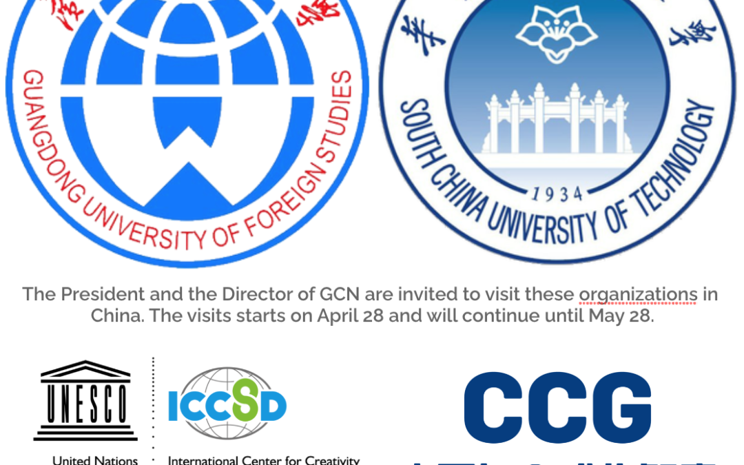GCN President to visit China 28 April – 28 May 2023