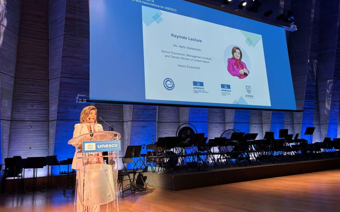 24 July 2026 @ UNESCO HQ Paris | Mehri Madarshahi to deliver kenote speech at Asian Youth Capacity Building Workshop – Culture Performance Programme_